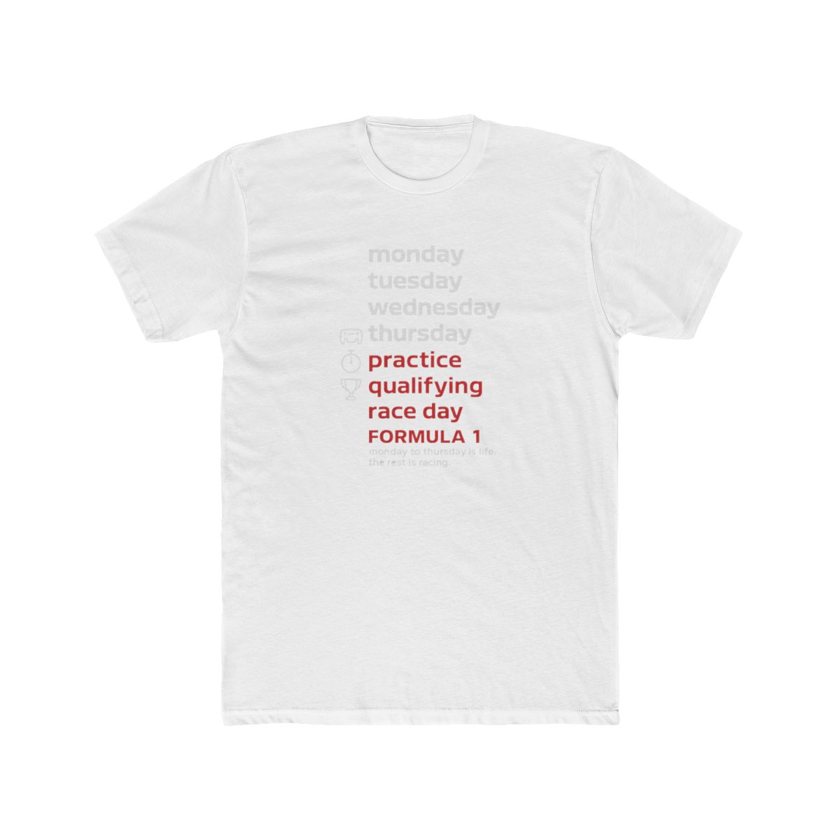 Formula 1 Race Week Dark Graphic T-Shirt