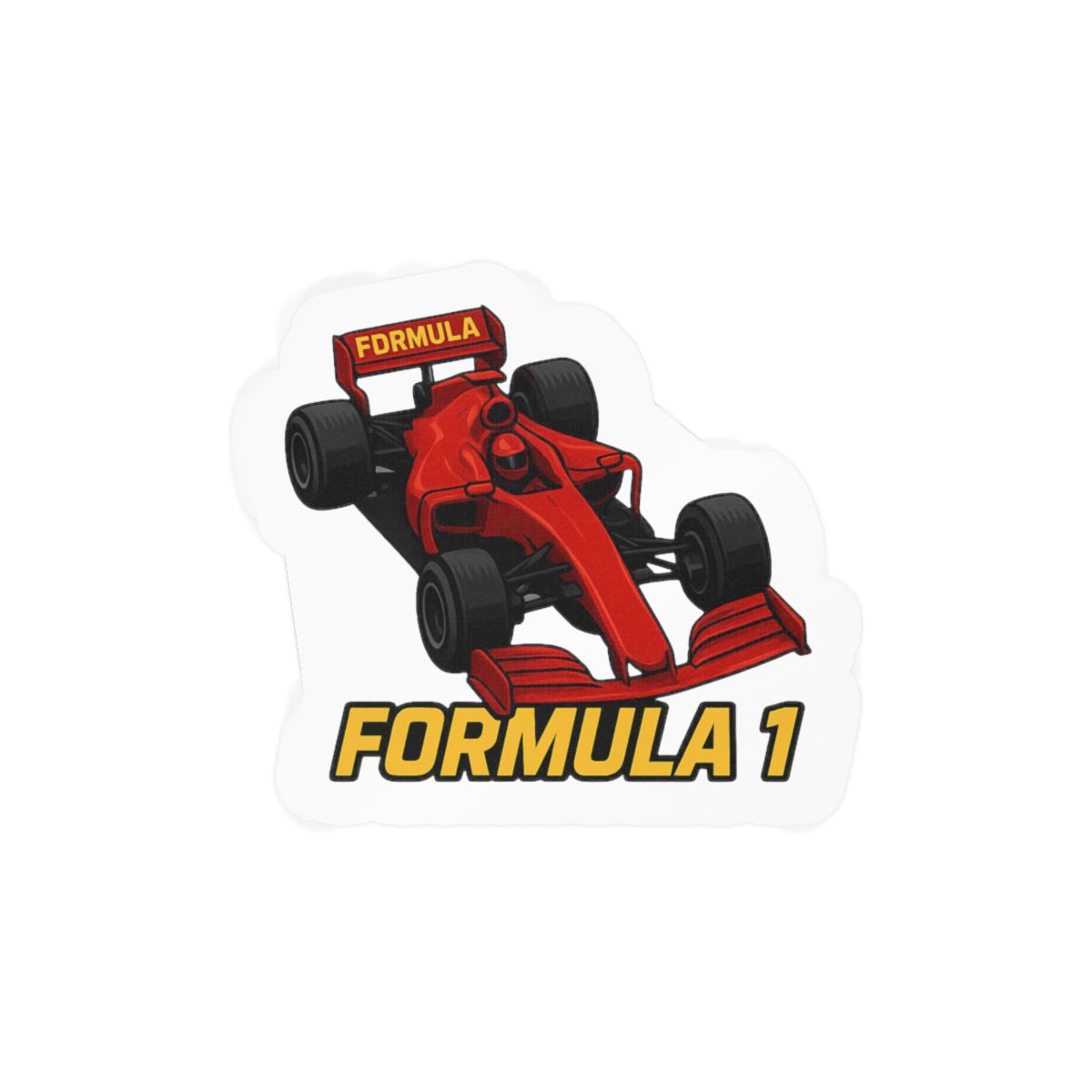 Formula 1 Racing Sticker | Bold Vinyl Decal
