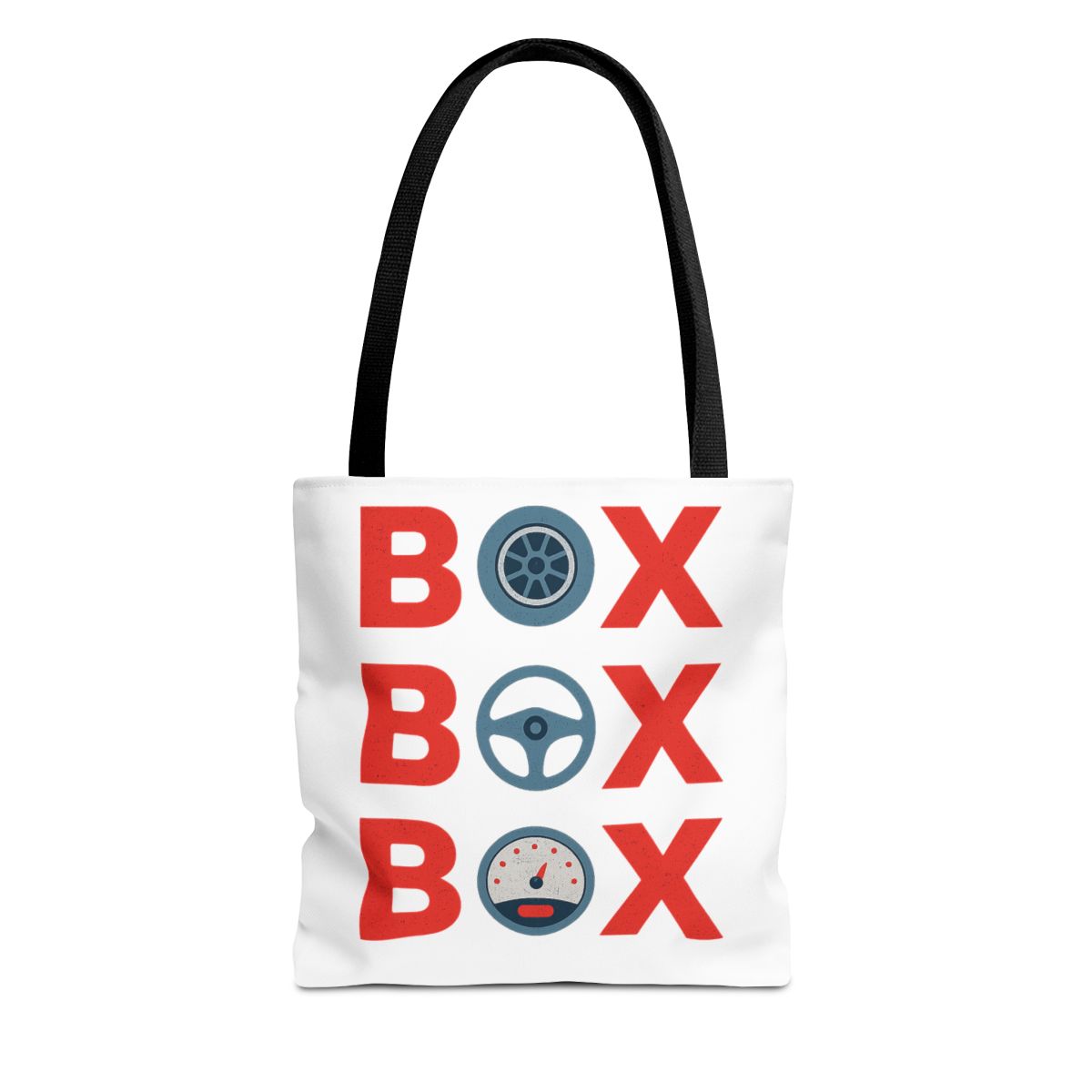 Box Box Box F1 Tote Bag | Funny Reusable Bag