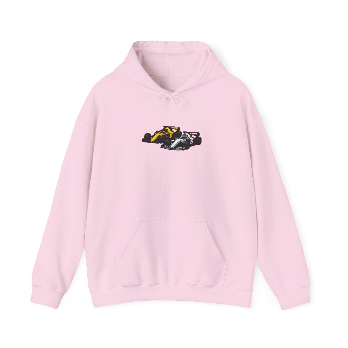 High-Speed Formula 1 Racer Graphic Hoodie