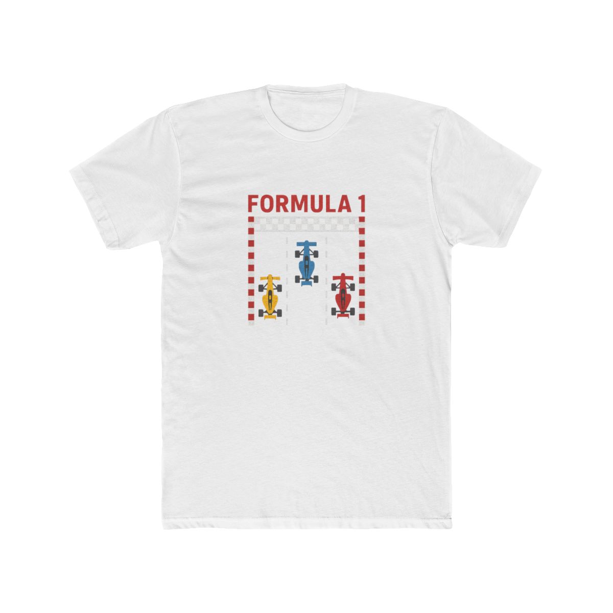 Formula 1 Checkered Flag Finish Line T-Shirt