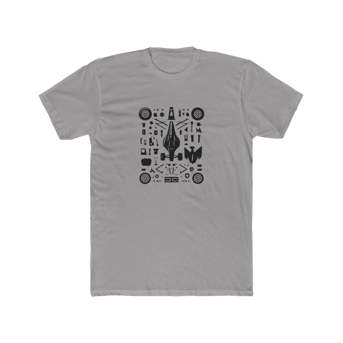 Deconstructed Formula 1 Race Car T-Shirt